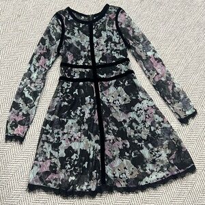 Fire Los Angeles winter dress